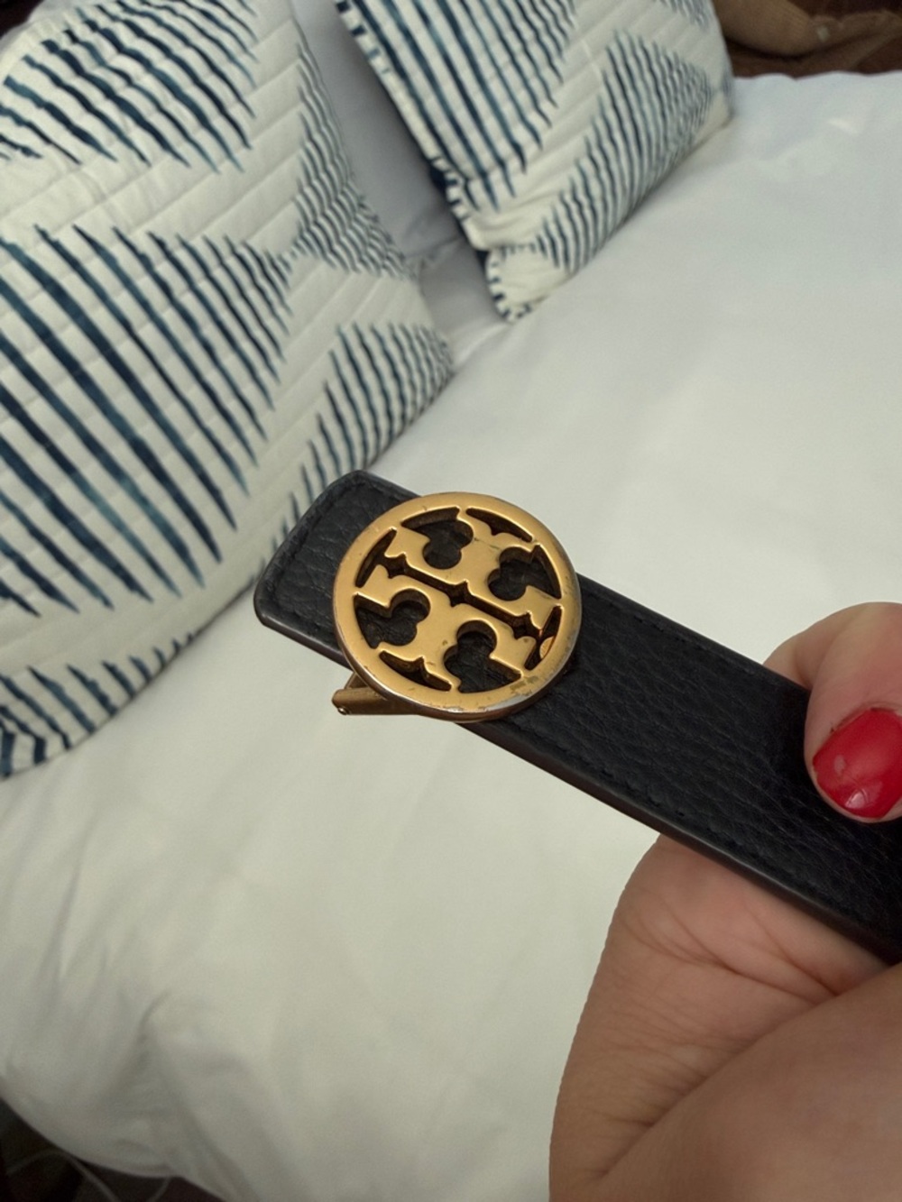 Tory Burch 1” Miller Reversible belt - Picture 8 of 8